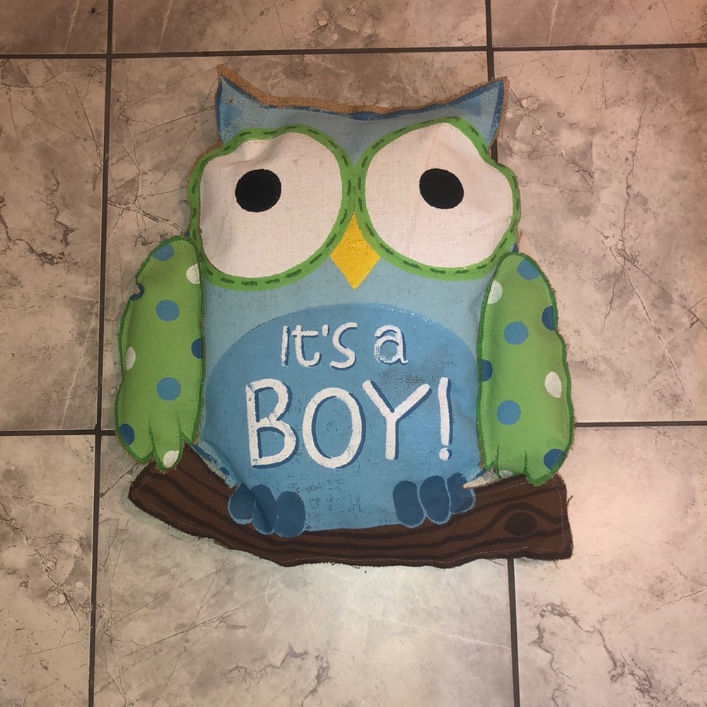 It’s a BOY! door hanger